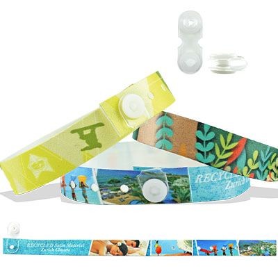 Picture of RECYCLED PET SATIN WRIST BAND with Zurich Closure