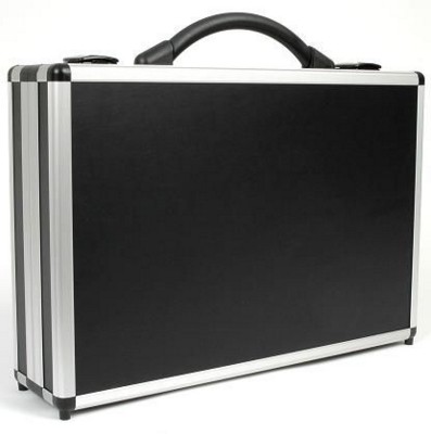 Picture of DIVIDE 100 PRESENTATION BRIEFCASE in Black.