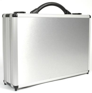 Picture of DIVIDE 100 PRESENTATION BRIEFCASE in Silver