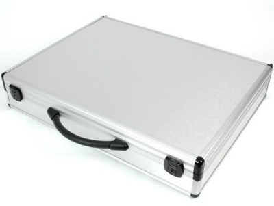 Picture of MAMMOTH 100 PRESENTATION BRIEFCASE in Silver.