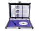 Picture of SLIMLINE ALUMINIUM METAL DOCUMENT CASE in Silver