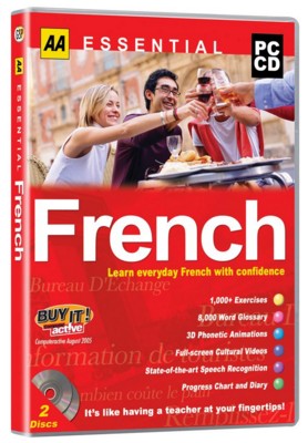 Picture of CD ROM - AA ESSENTIALS - LEARN FRENCH.