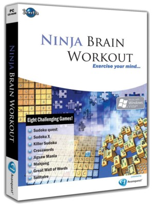 Picture of CD ROM - NINJA BRAIN WORKOUT