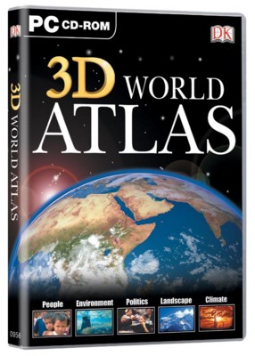 Picture of CD ROM - DK 3D WORLD ATLAS