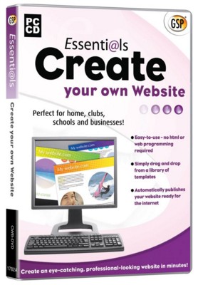 Picture of CD ROM - CREATE YOUR OWN WEBSITE.