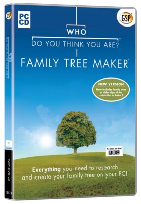 Picture of CD ROM - WHO DO YOU THINK YOU ARE FAMILY TREE MAKER
