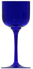 Picture of BRISTOL BLUE GLASS WINE GOBLET SET