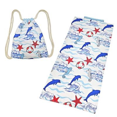 Picture of BRANDED TOWEL AND DRAWSTRING BAG COMBO