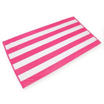 Picture of LARGE STRIPE POOL TOWEL.