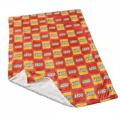 Picture of CUSTOM PRINTED SHERPA-LINED PICNIC BLANKET