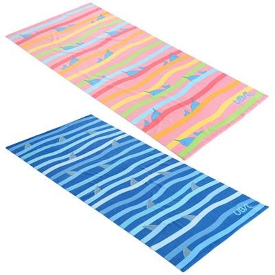 Picture of PRINTED MICROFIBRE BEACH TOWEL.