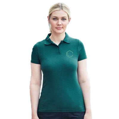 Picture of EMBROIDERED POLYCOTTON LADIES WORK POLO SHIRT.