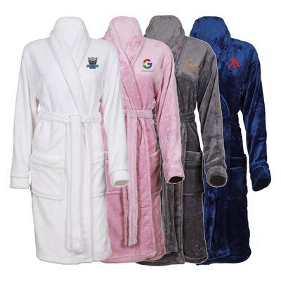 Picture of AZTEX SO SOFT POLYESTER DRESSING GOWN BATHROBE