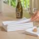 Picture of AZTEX PLAIN COTTON TEA TOWEL in White