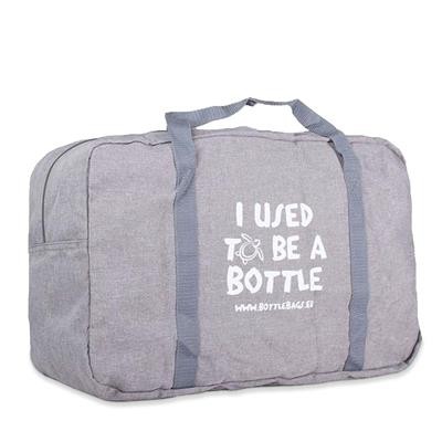 Picture of CUSTOM PRINTED RECYCLED BOTTLE BEACH BAG.