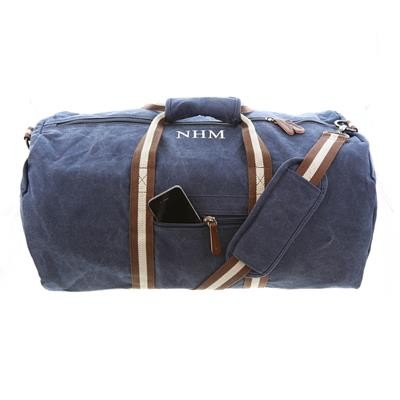 Picture of BRANDED CANVAS HOLDALL.
