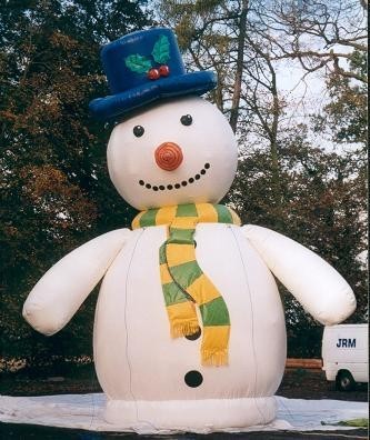 Picture of COLD AIR INFLATABLE 3D SNOWMAN.