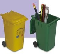 Picture of PLASTIC RUBBISH WASTE WHEELIE BIN PEN POT