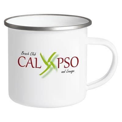 Picture of SENATOR PICS OUTDOOR METAL CUP with Enamel Coating in High White Gloss for Sublimation Print