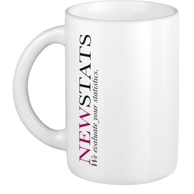 Picture of SENATOR CULT SLIM PORCELAIN MUG in Linear Design.