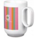 Picture of SWEEP PORCELAIN MUG in White with Signature Handle