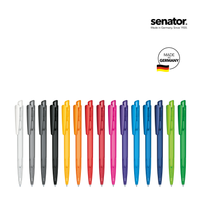 Picture of SENATOR® DART CLEAR TRANSPARENT PUSH BALL PEN