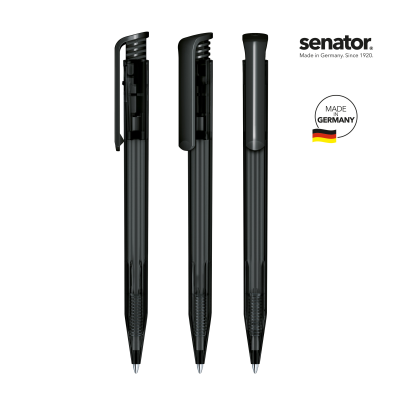 Picture of SENATOR® SUPER HIT CLEAR TRANSPARENT PUSH BALL PEN