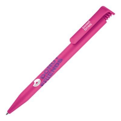 SENATOR SUPER HIT BASIC RETRACTABLE BALL PEN in Glossy Blue.