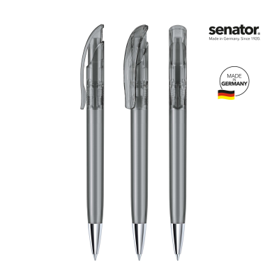 Picture of SENATOR® CHALLENGER CLEAR TRANSPARENT with Metal Tip Push Ball Pen