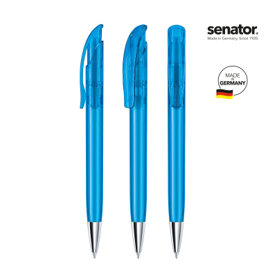 Picture of SENATOR® CHALLENGER CLEAR TRANSPARENT with Metal Tip Push Ball Pen
