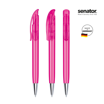 Picture of SENATOR® CHALLENGER CLEAR TRANSPARENT with Metal Tip Push Ball Pen