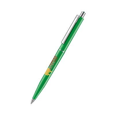 Picture of SENATOR POINT POLISHED PLASTIC BALL PEN in Vivid Green