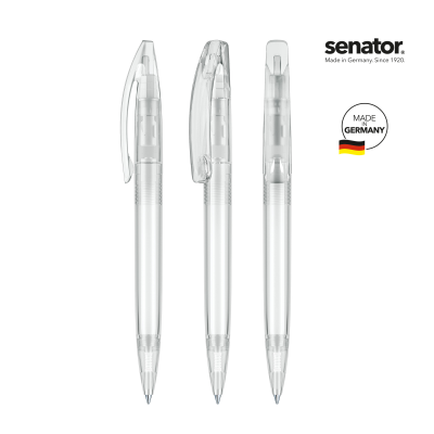 Picture of SENATOR® BRIDGE CLEAR TRANSPARENT TWIST BALL PEN