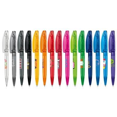Picture of BRIDGE CLEAR TRANSPARENT PLASTIC BALL PEN