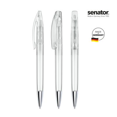 Picture of SENATOR® BRIDGE CLEAR TRANSPARENT with a Metal Tip Twist Ball Pen