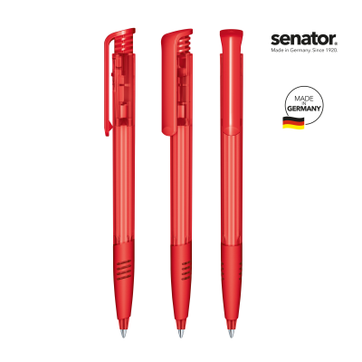 Picture of SENATOR® SUPER HIT CLEAR TRANSPARENT SG PUSH BALL PEN