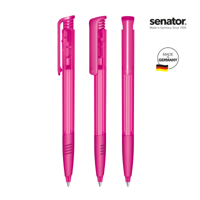 Picture of SENATOR® SUPER HIT CLEAR TRANSPARENT SG PUSH BALL PEN.