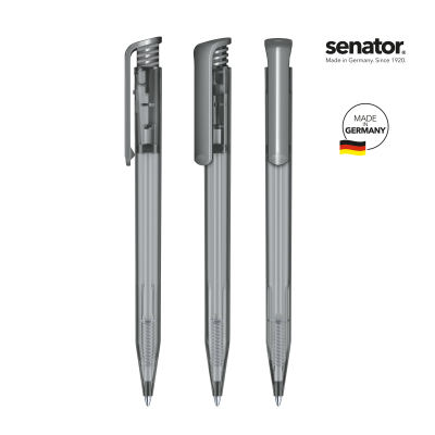 SENATOR® SUPER HIT FROSTED PUSH BALL PEN.