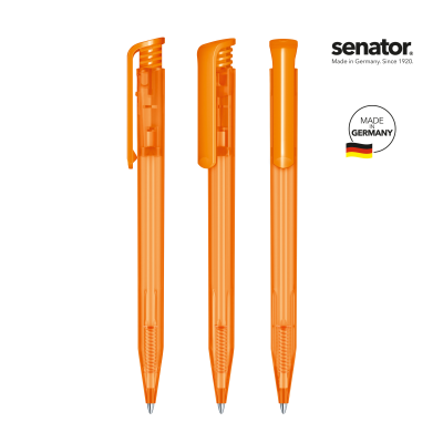 SENATOR® SUPER HIT FROSTED PUSH BALL PEN.