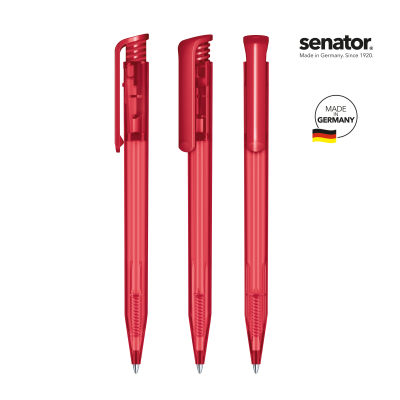 SENATOR® SUPER HIT FROSTED PUSH BALL PEN.