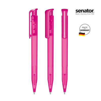 SENATOR® SUPER HIT FROSTED PUSH BALL PEN.