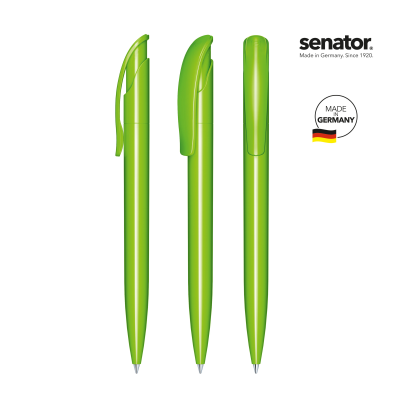 Picture of SENATOR CHALLENGER POLISHED PLASTIC BALL PEN in Pale Green
