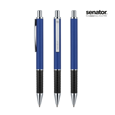 Picture of SENATOR® STAR TEC ALUMINIUM METAL PUSH BALL PEN.