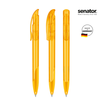 Picture of SENATOR® CHALLENGER CLEAR TRANSPARENT SG PUSH BALL PEN.