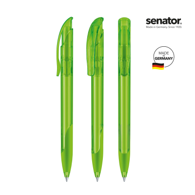 Picture of SENATOR® CHALLENGER CLEAR TRANSPARENT SG PUSH BALL PEN.