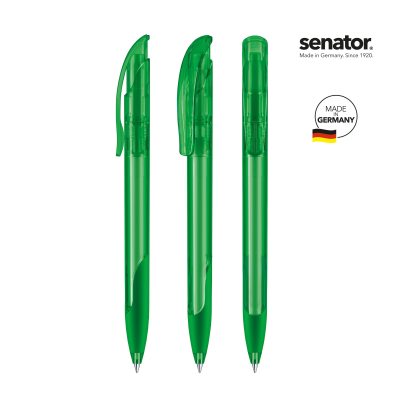 Picture of SENATOR® CHALLENGER CLEAR TRANSPARENT SG PUSH BALL PEN.