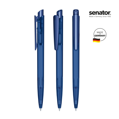 Picture of SENATOR® DART CLEAR TRANSPARENT PUSH BALL PEN