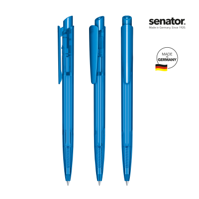 Picture of SENATOR® DART CLEAR TRANSPARENT PUSH BALL PEN