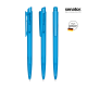 Picture of DART CLEAR TRANSPARENT PUSH BALL PEN