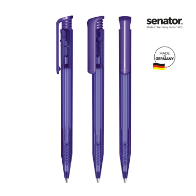 Picture of SENATOR® SUPER HIT CLEAR TRANSPARENT PUSH BALL PEN